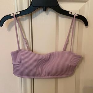 Hollister purple swimsuit top